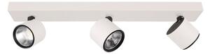 ITALUX SPL-2854-3B-WH Boniva stropné bodové svietidlo/spot LED 3x5W/300lm 3000K biela, čierna
