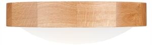 Stropné svietidlo OAK SLIM 1xE27/60W/230V dub, pr. 27 cm