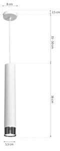 Luster na lanku DANI 1xGU10/8W/230V