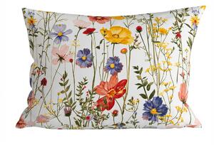 Obliečka na vankúš z mikrovlákna WILDFLOWERS 70x90 cm, farebný