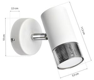 Nástenné bodové svietidlo DANI 1xGU10/8W/230V