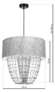 Luster na lanku ALMERIA 1xE27/60W/230V