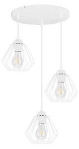 Luster na lanku CEED 3xE27/60W/230V biela