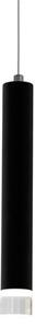LED Luster na lanku CARBON 3xLED/15W/230V