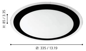 Eglo 99404 - LED Stropné svietidlo COMPETA LED/18W/230V