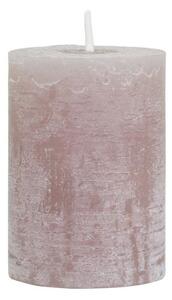 Krémová široká sviečka Rustic pillar - Ø 7*10cm/ 40h - Chic Antique