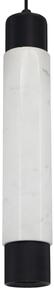 Luster na lanku MARBLE WHITE/BLACK 1xGU10/8W/230V