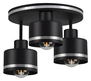 Prisadený luster BODO SILVER 3xE27/60W/230V