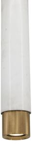 Luster na lanku Marble white/brass 1xGU10/8W/230V