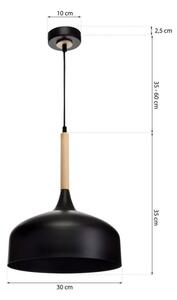 Luster na lanku TAYLOR 1xE27/60W/230V