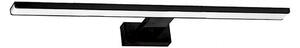 LED kúpeľňové zrkadlové osvetlenie SHINE BLACK, LED/15W/230V, 80 cm, IP44, čierne