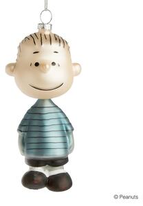 PEANUTS Sklenená ozdoba figúrka Linus