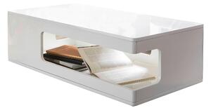KONFERENČNÝ STOLÍK, biela s vysokým leskom, kompozitné drevo, 120/60/35 cm Livetastic - Stolíky do obývačky, Online Only