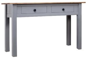 Konzolový stôl, sivý 110x40x72cm, borovicový masív Panama Range