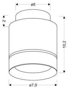 LED Stropné svietidlo TUBA LED/12W/230V