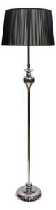 Stojacia lampa GILLENIA 1xE27/60W/230V čierna