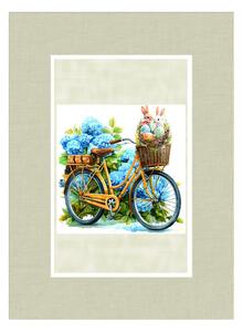 Bavlnená veľkonočná utierka digitálna potlač MIGU09-6 50x70 cm Farba Viacfarebná