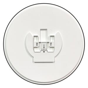 LED Stropné svietidlo SLIMI LED/18W/230V IP40 čierna