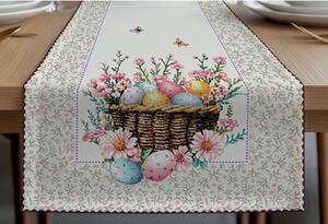 Veľkonočný gobelínový behúň na stôl MI02 Farba Viacfarebná Rozmery 45x140 cm