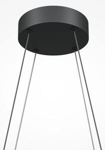 Maytoni MOD244PL-L50BK - LED luster na lanku HALO LED/40W/230V čierny