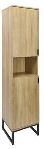 Vysoká skrinka Ceramia Easy 39x185x36 cm svetlý dub lesk EASYREGO