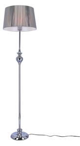 Stojacia lampa GILLENIA 1xE27/60W/230V strieborná
