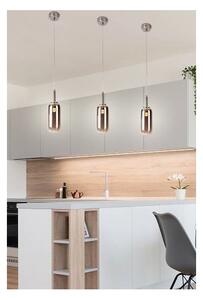 LED Luster na lanku FIUGGI LED/6W/230V šedá