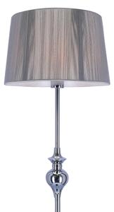 Stojacia lampa GILLENIA 1xE27/60W/230V strieborná