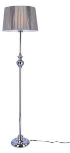 Stojacia lampa GILLENIA 1xE27/60W/230V strieborná
