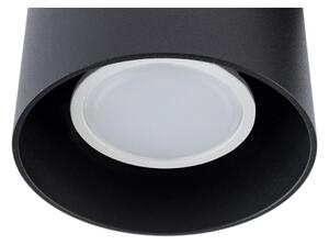 Stropné svietidlo CREEP 2xGU10/25W/230V čierna