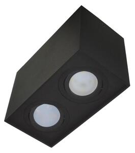 Bodové svietidlo SIROCO 2xGU10/30W/230V čierna