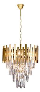 Luster na reťazi ASPEN GOLD 9xE14/40W/230V