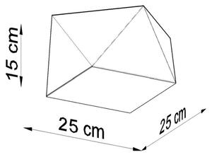 Stropné svietidlo HEXA 1xE27/60W/230V biela