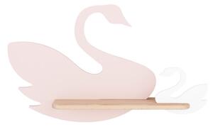 LED Detské nástenné svietidlo s poličkou SWAN LED/5W/230V