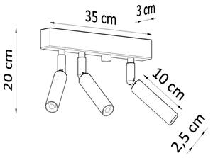 Bodové svietidlo EYETECH 3xG9/12W/230V biela