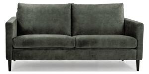 Zelenosivá zamatová pohovka 153 cm Adagio - Scandic