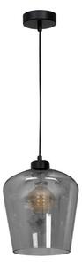 Luster na lanku SANTIAGO 1xE27/60W/230V čierna