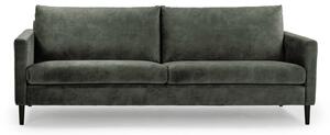 Zelenosivá zamatová pohovka 220 cm Adagio - Scandic