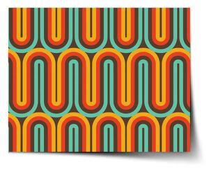 Sablio Plagát Retro vlny - 60x40 cm
