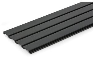 Závesný panel STORIA, 300 x 17 x 1220 mm, čierna