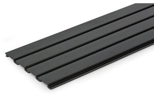 Závesný panel STORIA, 300 x 17 x 2440 mm, čierna