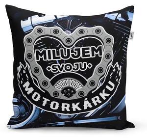 Sablio Vankúš Milujem svoju motorkárku: 40x40 cm