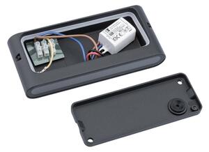 LED Vonkajšie nástenné svietidlo FLOW LED/6W/230V IP54 čierna