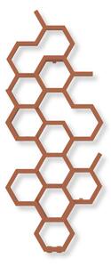 Terma Hex 1220x486 vodný radiátor Bright Copper ZX