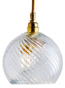 EBB & FLOW Rowan závesná lampa zlatá/kryštál Ø 15,5 cm