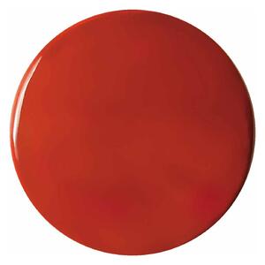 Závesná lampa Ayrton, keramika dĺžka 29 cm červená