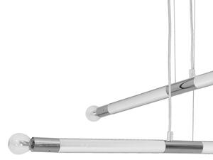 Luster na lanku BASTONE WHITE 4xE14/40W/230V