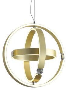 LED Krištáľový luster na lanku SIRIUS LED/80W/230V