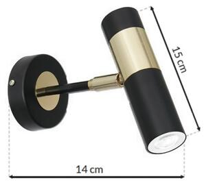 LED Nástenné bodové svietidlo DALLAS 1xGU10/3W/230V