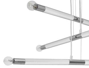 Luster na lanku BASTONE WHITE 6xE14/40W/230V